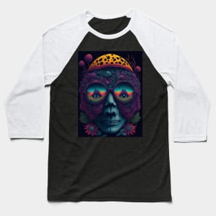 Techno Psy Shirt - Psychedelic Organism - Catsondrugs.com - #psychedelic #psychedelicart #trippy #psytrance #art #psy #trippyart #music #trance #rave #love #psychedelictrance #psyart #digitalart #psytranceworld #trancefamily Baseball T-Shirt